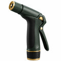 Pistolet d'arrosage 18 cm en plastique vert foncé à jet réglable pour jardin